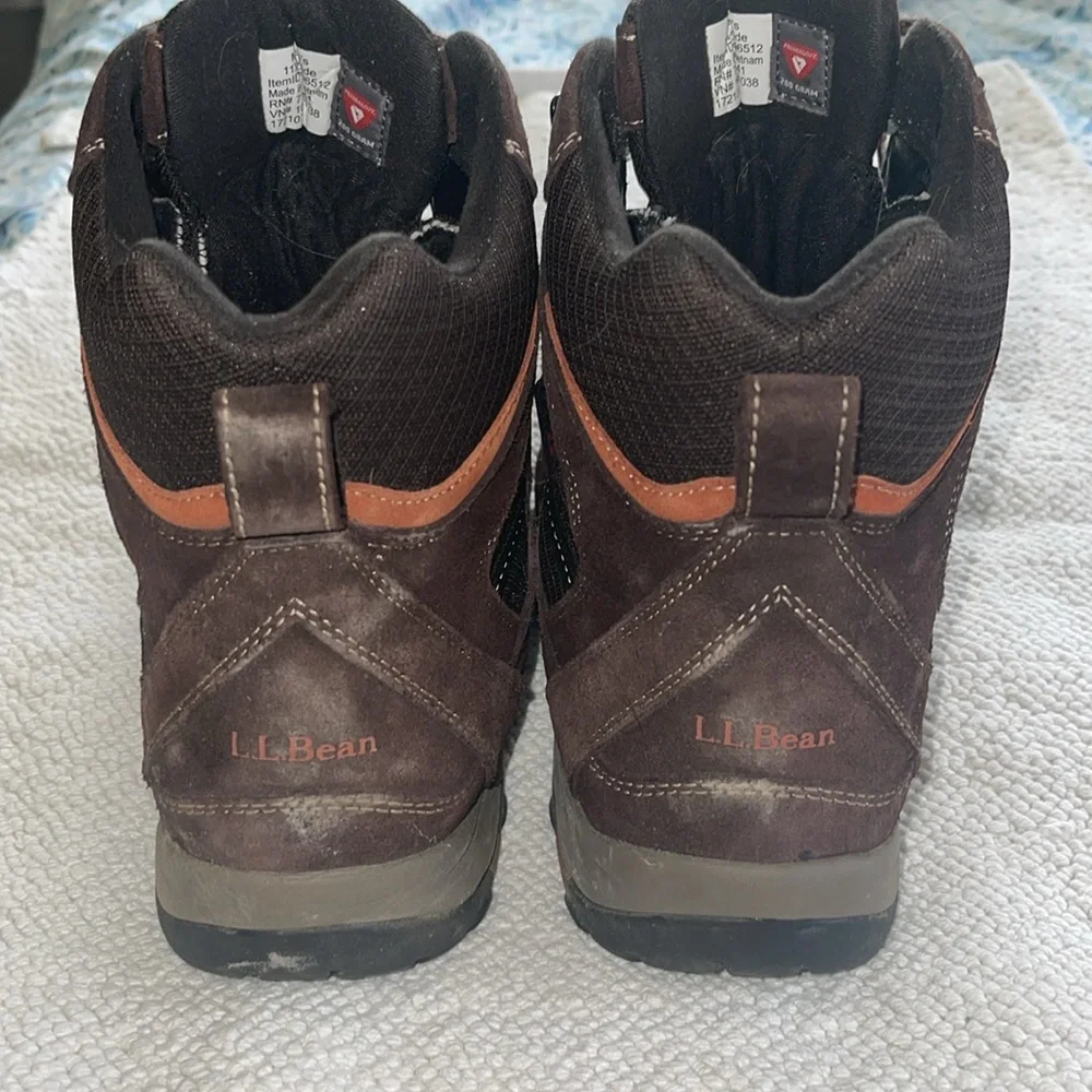L.L. Bean Men’s Brown Primaloft Boots Size 11 1/2W